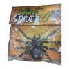 Black spider toys are realistic and lifelike children's educational plush dolls Item Picture